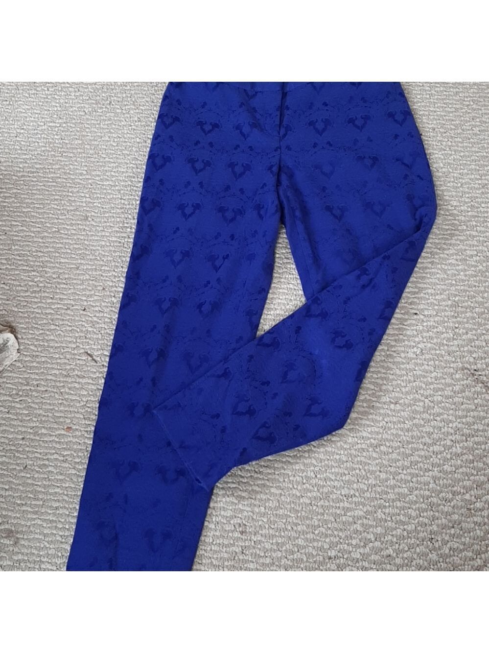 Ellen Tracy brocade fabric pants